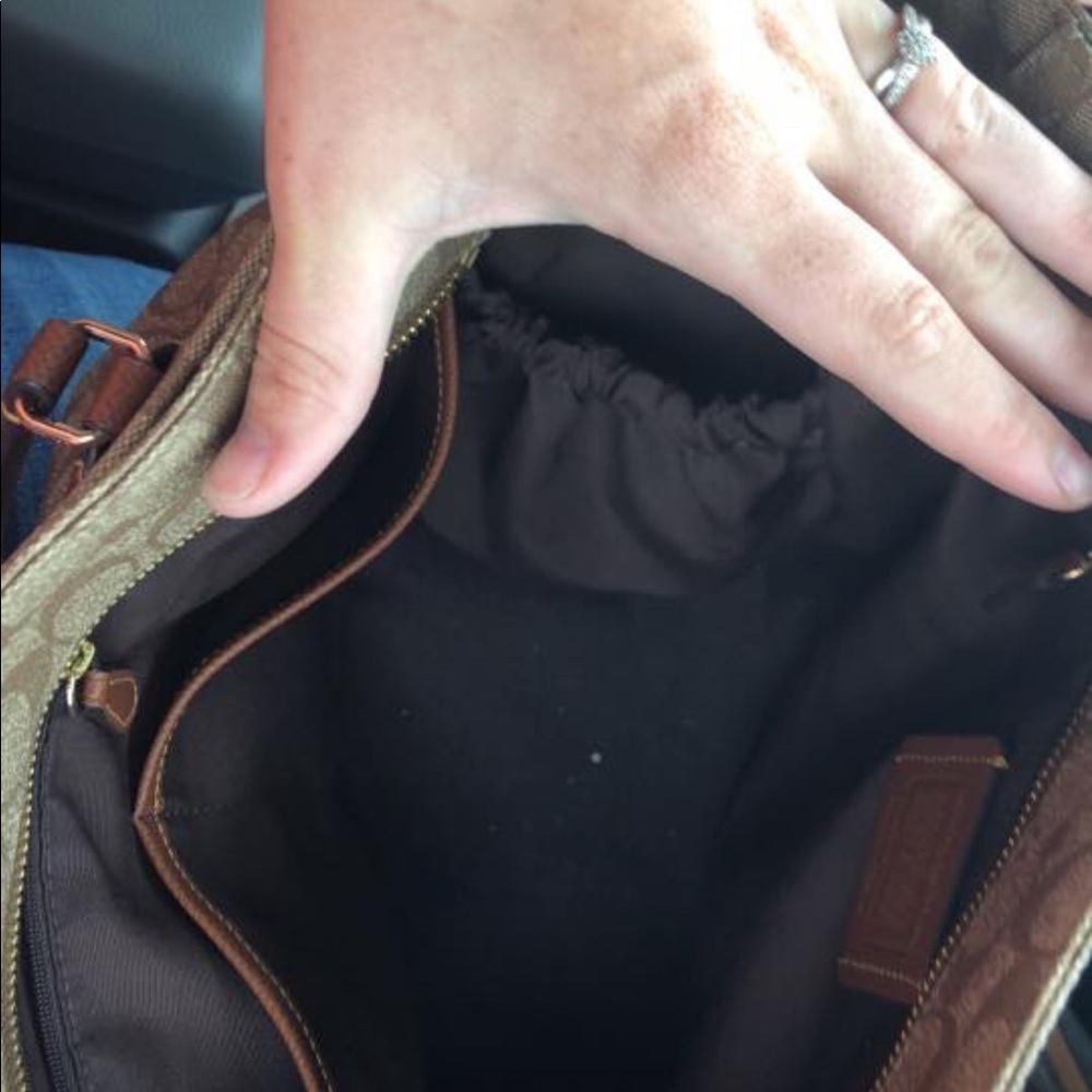 Coach purse and wallet.